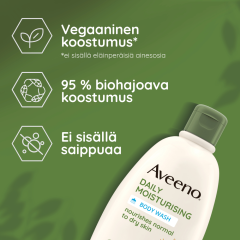 Aveeno Daily Moisturising Body Wash pesuneste 500 ml